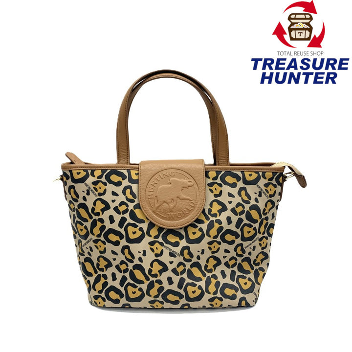 ハンティングワールド トラディションレオパード トートバッグ ショルダーバッグ HUNTING WORLD(ハンティングワールド) トラディションレオパード