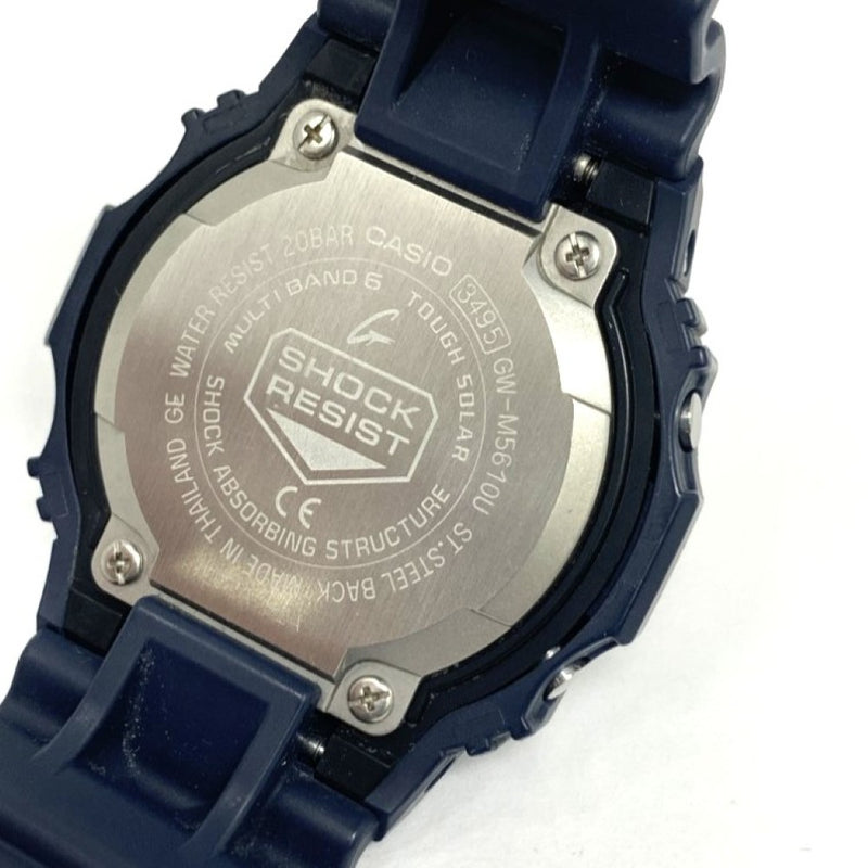 GーSHOCK 腕時計 GW-M5610U-2JF ネイビー 電波ソーラー 20気圧防水 CASIO カシオ 【101064908003】