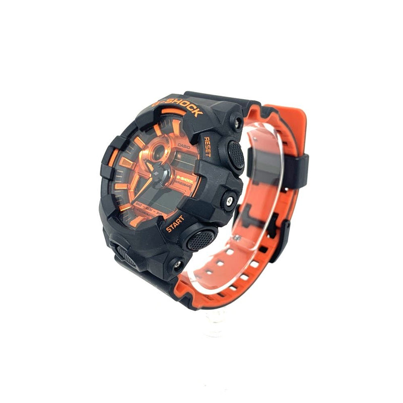 GーSHOCK 腕時計 GA-700BR-1AJF 樹脂バンド ブラック×オレンジ クォーツ 20気圧防水 CASIO カシオ 【101064909003】