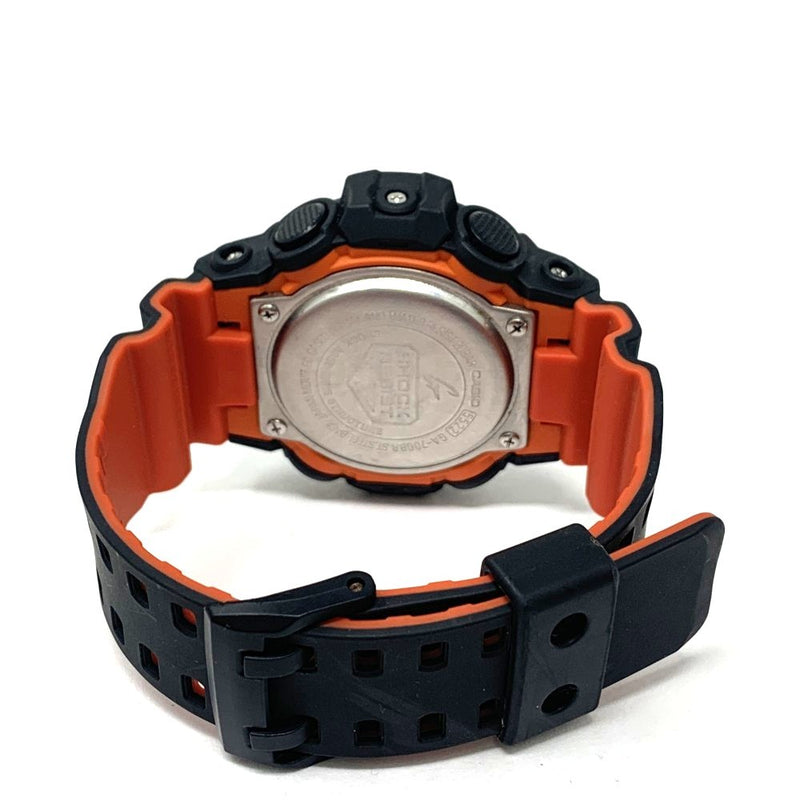 GーSHOCK 腕時計 GA-700BR-1AJF 樹脂バンド ブラック×オレンジ クォーツ 20気圧防水 CASIO カシオ 【101064909003】