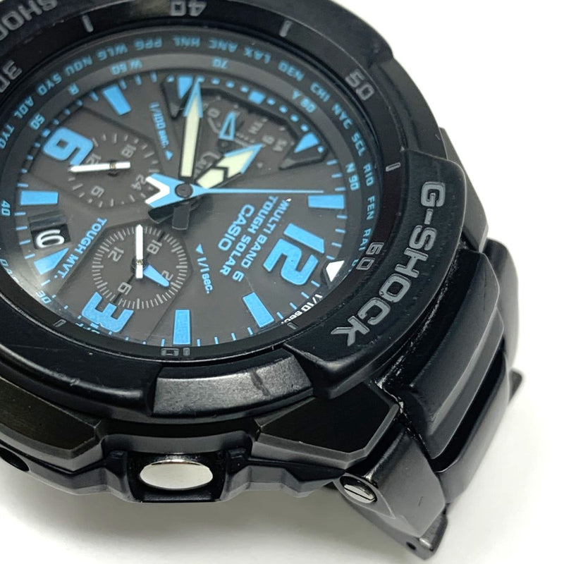 GーSHOCK 腕時計 スカイコックピット GW-3000BD-1AJF SS ブラック 電波ソーラー 20気圧防水 CASIO カシオ 【101064910003】