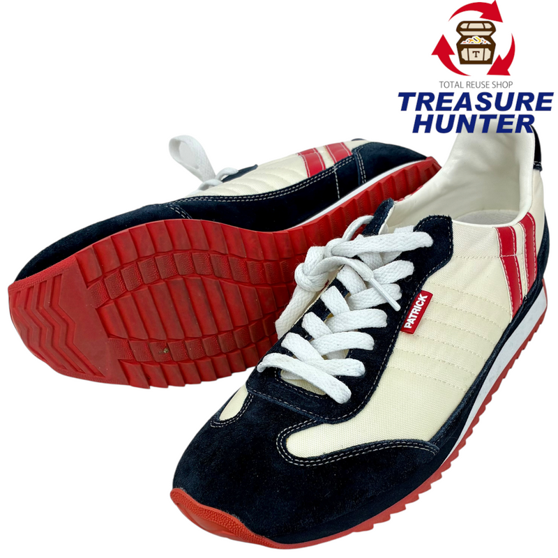 PATRICK マラソン 9420 サイズ42(26.5cm) ホワイト スニーカー パトリック 【101064931008】