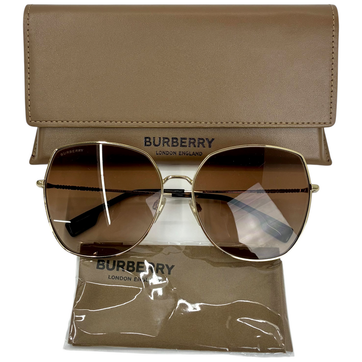 BURBERRY バーバリー サングラス BURBERRY サングラス B3136-D 1109/13 60□15 140 2N ゴールド