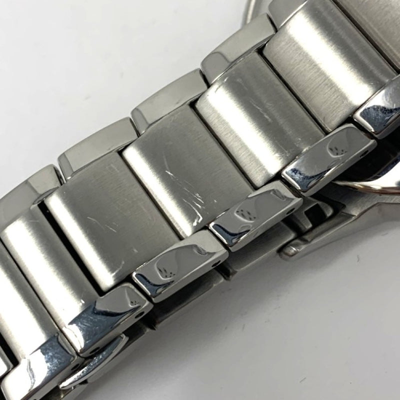 EMPORIO ARMANI(エンポリオアルマーニ) 腕時計 シルバー×ブラック SS クォーツ 5気圧防水 AR-11181 レナート メンズ 【101064981003】