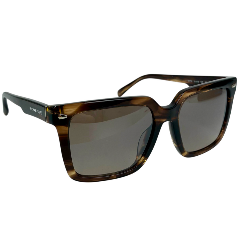MICHAEL KORS ABRUZZO OMK2217U 39776I サングラス 55□18 145 3N ブラウンホーン×ブラウングラディエントバックミラー マイケルコース 【101065065008】