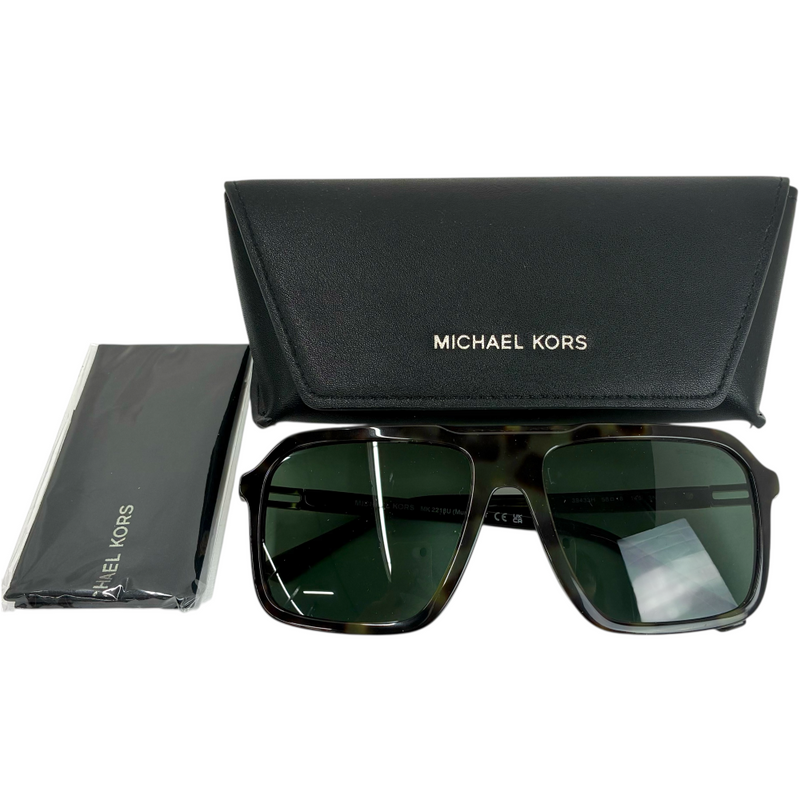 MICHAEL KORS MURREN OMK2218U 39433H べっ甲柄 サングラス 58□18 145 オリーブトータス×オリーブグリーン マイケルコース 【101065070008】