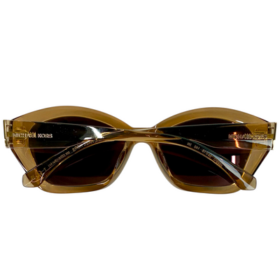 MICHAEL KORS BEL AIR OMK2209U 33999O サングラス 54□18 140 3N クリアブラウン×ブラウンソリッドバックミラー マイケルコース 【101065072008】