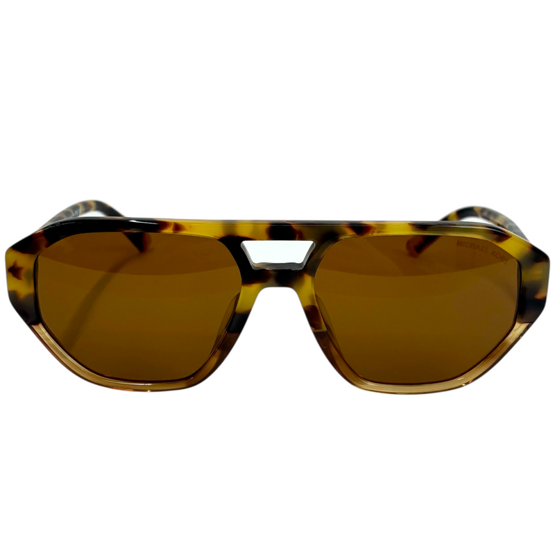 MICHAEL KORS Zurich OMK2219U 396573 サングラス 57□18 145 3N ブラウン べっ甲柄 マイケルコース 【101065073008】