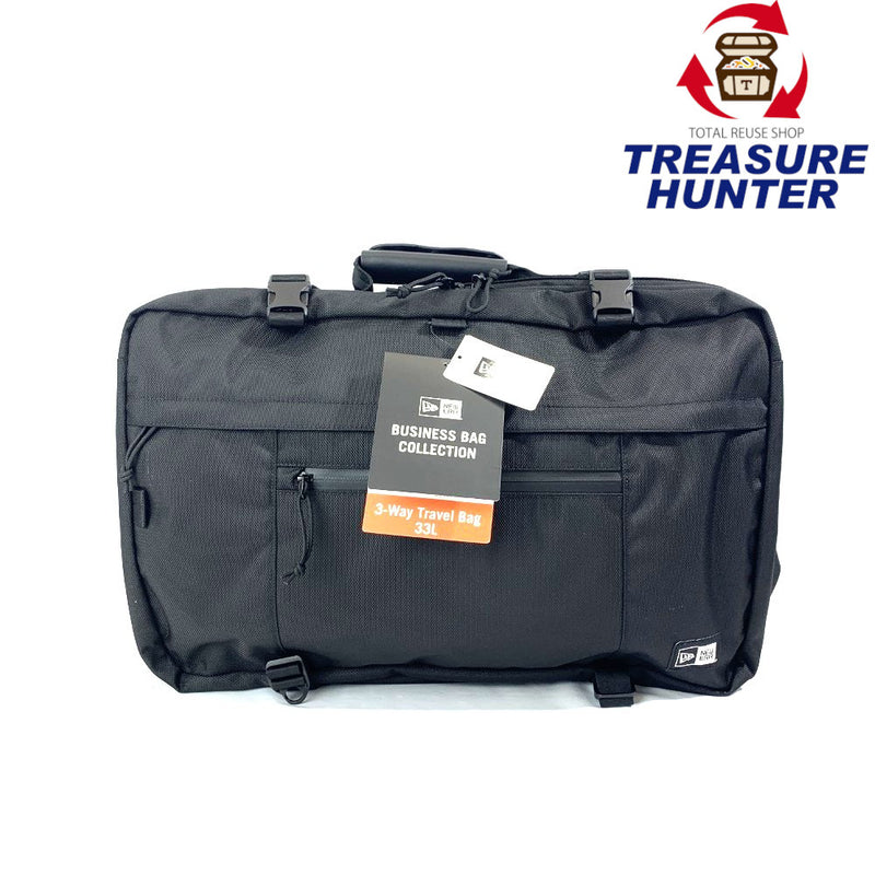 NEW ERA(ニューエラ) 3way トラベルバッグ 33L ブラックナイロン 14521377 メンズ バッグ 【101065075005】