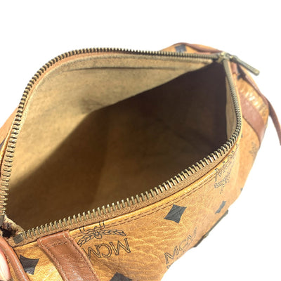 MCM ヴィセトス ショルダーバッグ 筒形バッグ コニャック レディース バッグ エムシーエム 【101065297003】