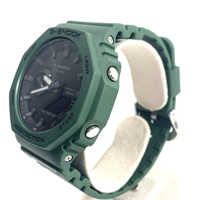 G-SHOCK 腕時計 ソーラー駆動 グリーン GA-B2100-3AJF 20気圧防水 カシオ 【101065335003】