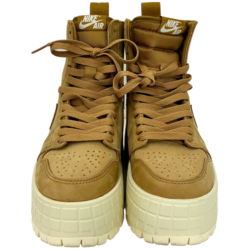 NIKE AIR JORDAN 1 BROOKLYN(エア ジョーダン 1 ブルックリン) ウィメンズブーツ FJ5737-700 サイズ23.5cm ウィート/モスリン ナイキ 【101065340008】