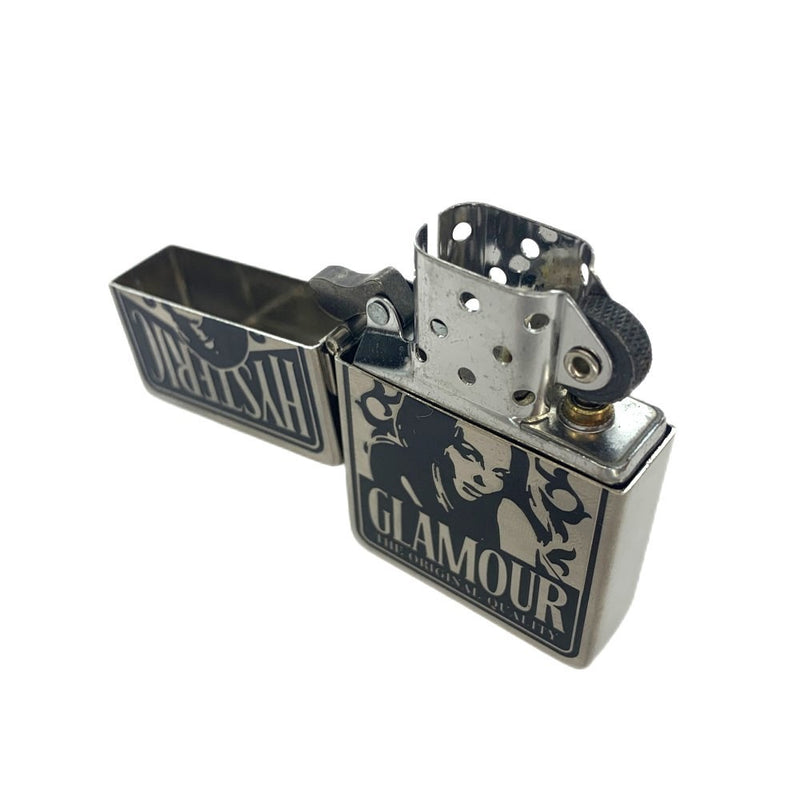 Zippo ジッポライター ヒステリックグラマー 2014年製 シルバーカラー アメリカ製 箱付き 【101065372003】