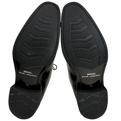 REGAL Worth collection V172 レザーシューズ サイズ24cm ブラック リーガル 【101065408002】