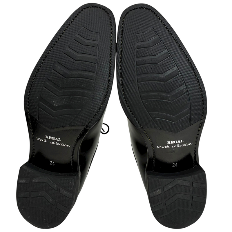 REGAL Worth collection V172 レザーシューズ サイズ24cm ブラック リーガル 【101065408002】