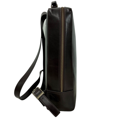 MOTHERHOUSE アンティーク スクエア バックパック ダークブラウン マザーハウス 【101065556008】