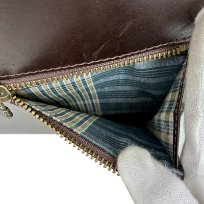 MOTHERHOUSE アンティーク スクエア バックパック ダークブラウン マザーハウス 【101065556008】