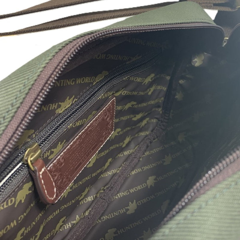 HUNTING WORLD ショルダーバッグ カーキメンズ バッグ ハンティングワールド 【101065563003】