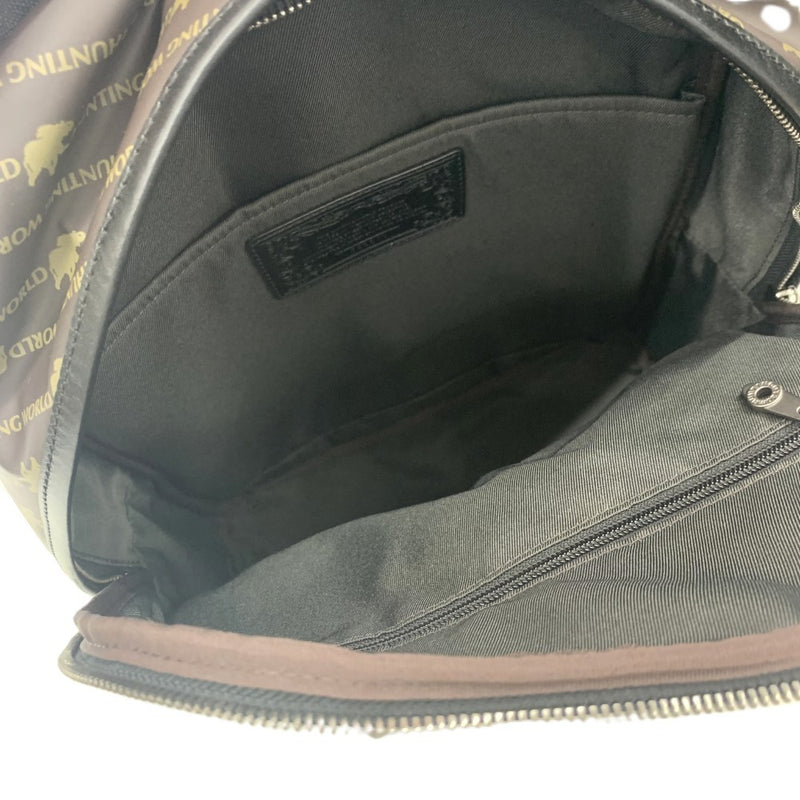 HUNTING WORLD(ハンティングワールド) リュック バックパック ナイロン 4002SLN BR 622301 ブラウン  【101065564003】