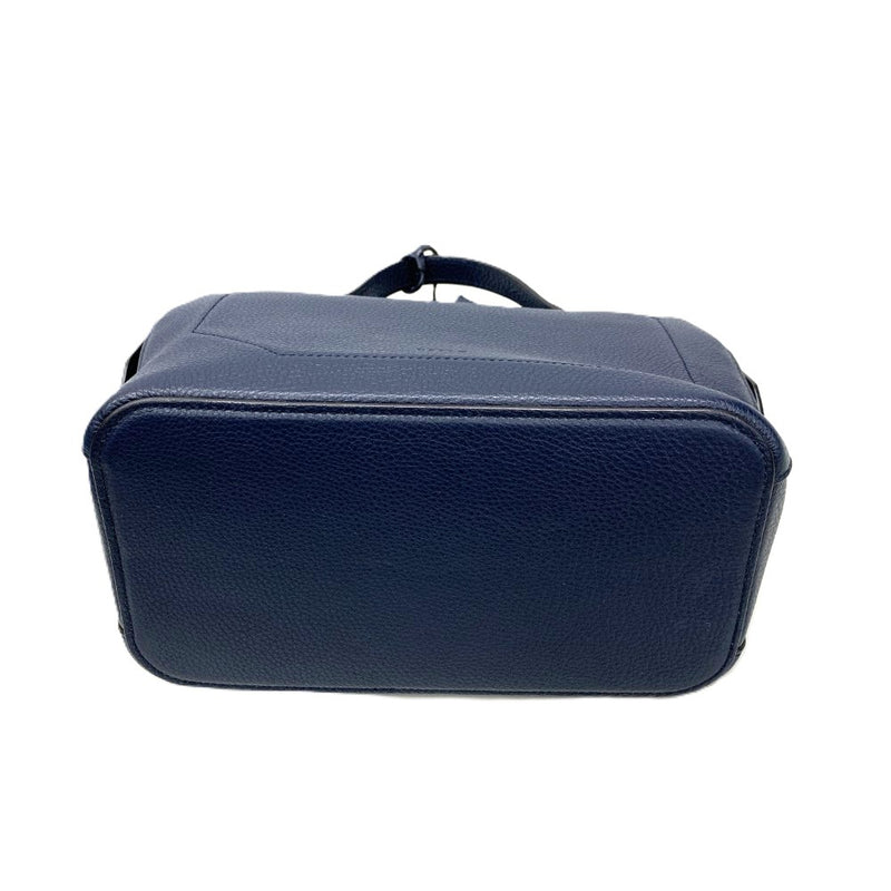 BALLY(バリー) キッセン スモール 2wayショルダー レザー ネイビー