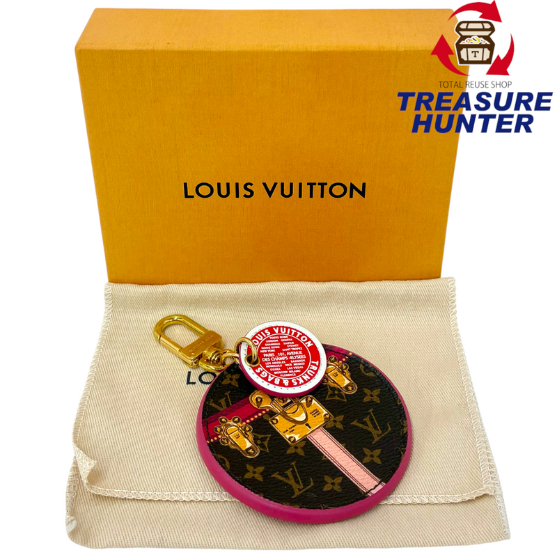 LOUIS VUITTON モノグラム トランク ポルトクレ・イリュストレ トランク M62572 キーホルダー ルイヴィトン 【102036996006】