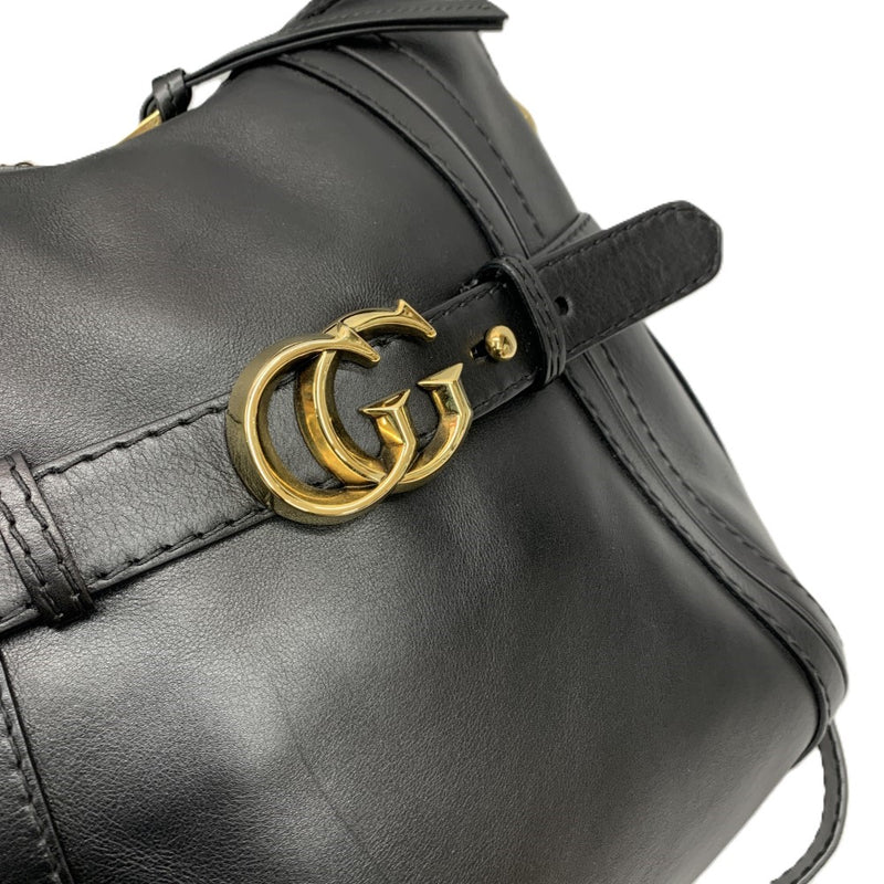 GUCCI(グッチ) GGマーモント 2wayショルダーバッグ 247185 レザー ブラック レディース バッグ 【102039914005】