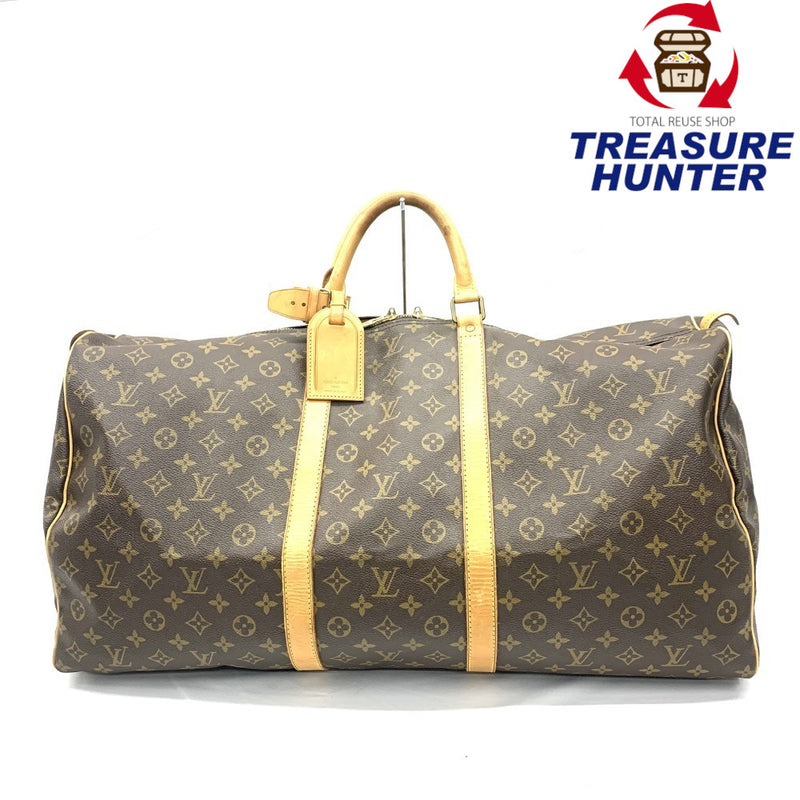LOUIS VUITTON (ルイ・ヴィトン) モノグラム キーポル60  M41422 モノグラムキャンバス ブラウン バッグ 【102045518001】