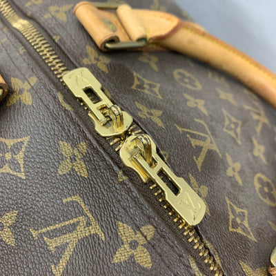 LOUIS VUITTON (ルイ・ヴィトン) モノグラム キーポル60  M41422 モノグラムキャンバス ブラウン バッグ 【102045518001】