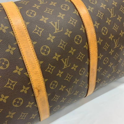 LOUIS VUITTON (ルイ・ヴィトン) モノグラム キーポル60  M41422 モノグラムキャンバス ブラウン バッグ 【102045518001】