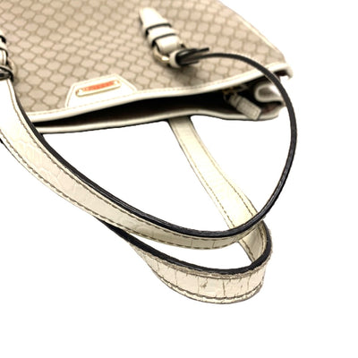 CELINE(セリーヌ) マカダム トートバッグ PP-S-1017 キャンバス ホワイト レディース バッグ 【102046156001】