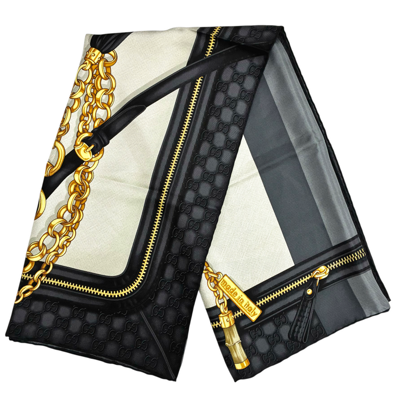GUCCI GGバッグ シルクスカーフ サイズ約88×88cm グッチ 【102049379007】