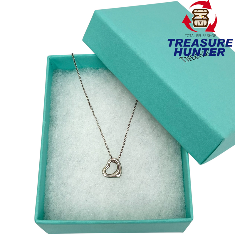 Tiffany&Co. エルサペレッティ オープンハートネックレス SV925 ティファニー 【102050498007】