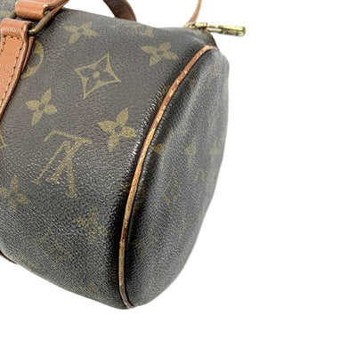 LOUIS VUITTON(ルイ・ヴィトン) モノグラム 旧型 パピヨン30 M51365 モノグラムレザー ブラウン ポーチ欠品 レディース バッグ 【102050527005】