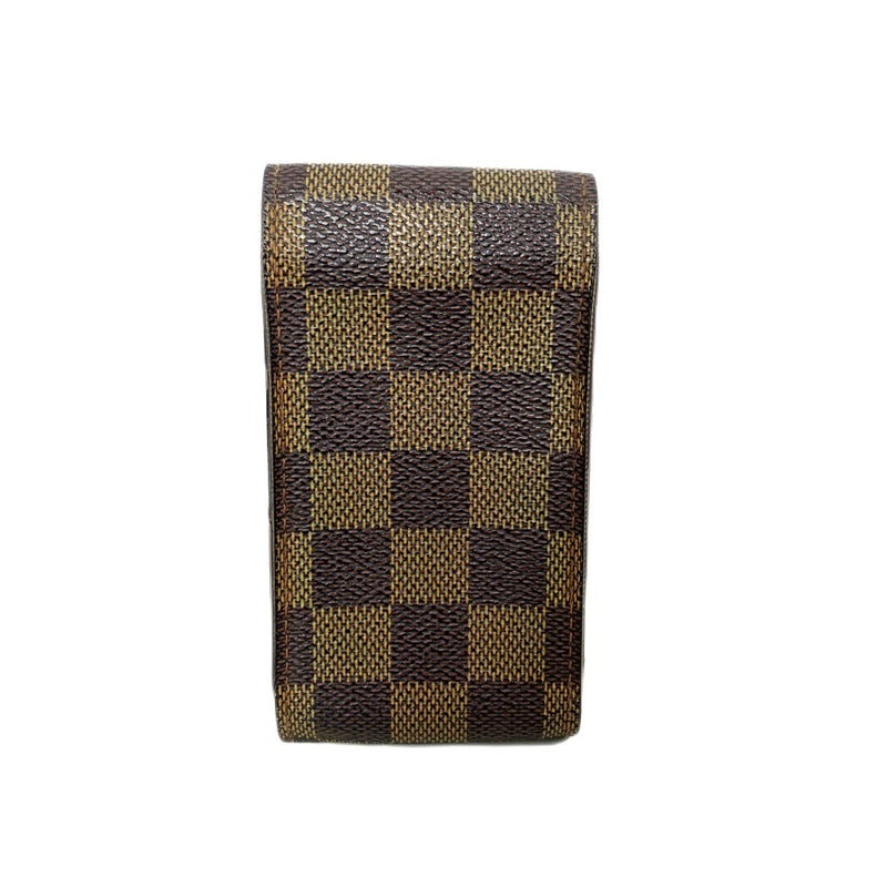 LOUIS VUITTON ダミエ エテュイ シガレットN63024 ダミエレザー エベヌ   ルイ・ヴィトン メンズ シガレットケース 【102050712001】