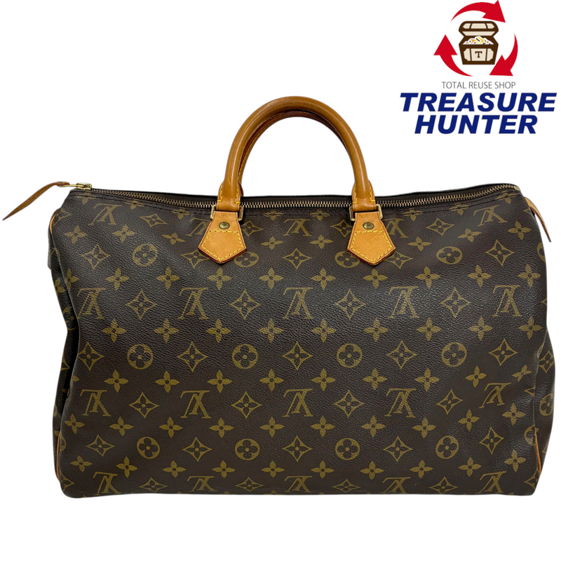 LOUIS VUITTON モノグラム スピーディ40 M41522 ブラウン ボストンバッグ ルイヴィトン 【102050761006】