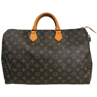 LOUIS VUITTON モノグラム スピーディ40 M41522 ブラウン ボストンバッグ ルイヴィトン 【102050761006】