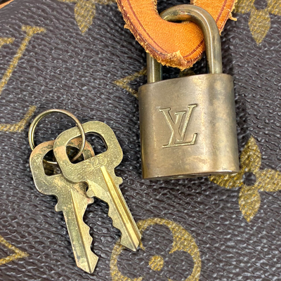 LOUIS VUITTON モノグラム スピーディ40 M41522 ブラウン ボストンバッグ ルイヴィトン 【102050761006】