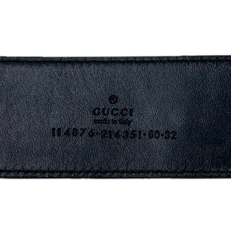 GUCCI インターロッキングG メンズベルト 214351 全長約77~82cm グッチ 【102051882007】