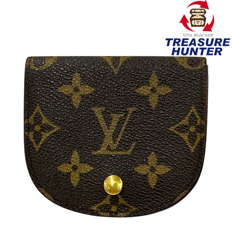 LOUIS VUITTON モノグラム ポルトモネ・クゼ M61970 ブラウン コインケース ルイヴィトン 【102052149007】