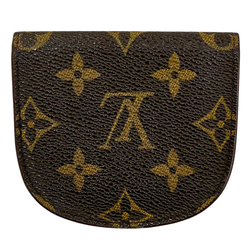 LOUIS VUITTON モノグラム ポルトモネ・クゼ M61970 ブラウン コインケース ルイヴィトン 【102052149007】