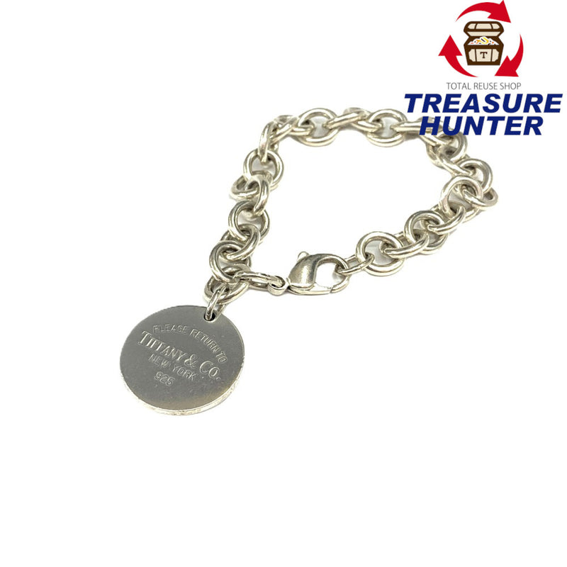 TIFFANY&Co.(ティファニー)リターントゥ ラウンドプレート ブレスレット スターリングシルバー 【102052233003】