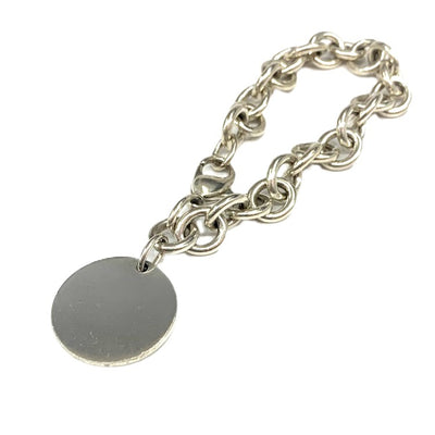 TIFFANY&Co.(ティファニー)リターントゥ ラウンドプレート ブレスレット スターリングシルバー 【102052233003】