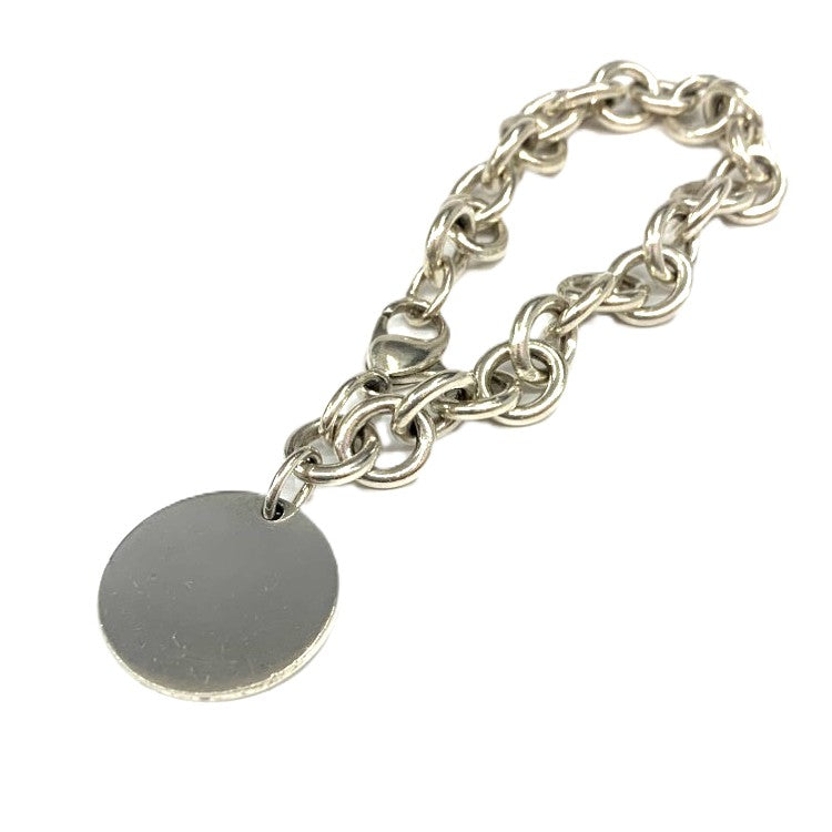 TIFFANY&Co.(ティファニー)リターントゥ ラウンドプレート ブレスレット スターリングシルバー 【102052233003】