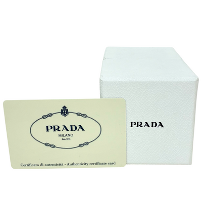 PRADA ビーズ ベアチャーム 1ARD27 クリア キーリング プラダ 【102052258007】