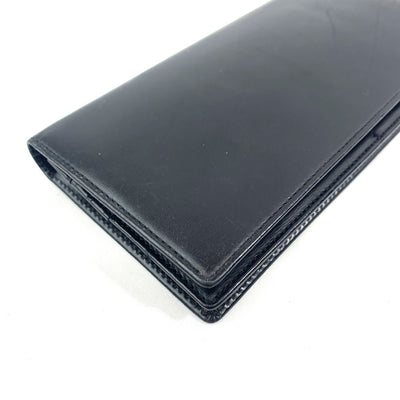 Cartier(カルティエ) パシャ 二つ折り長財布 レザー ブラック フランス製 メンズ  【102052334001】