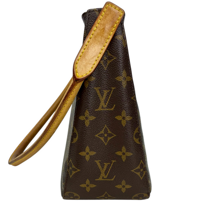 LOUIS VUITTON モノグラム ルーピングMM M51146 ブラウン ショルダーバッグ ルイヴィトン 【102052523006】