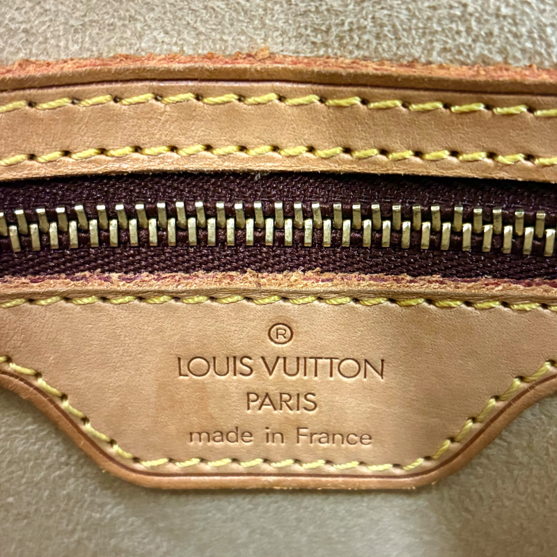 LOUIS VUITTON モノグラム ルーピングMM M51146 ブラウン ショルダーバッグ ルイヴィトン 【102052523006】