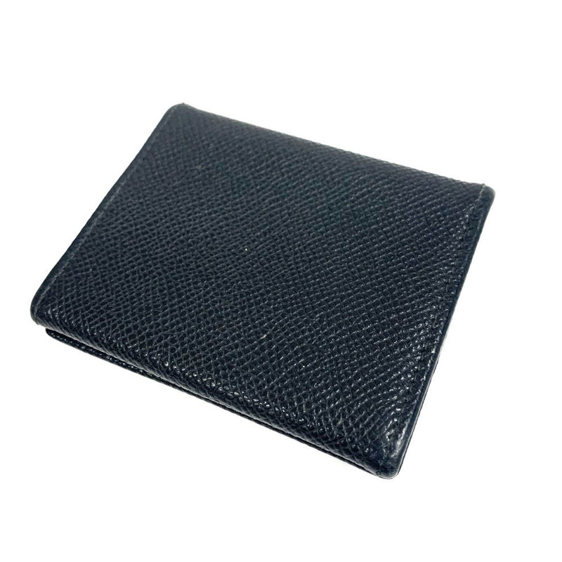 BVLGARI(ブルガリ) クラシコ コインケース レザー ブラック ボックス型 【102052601001】