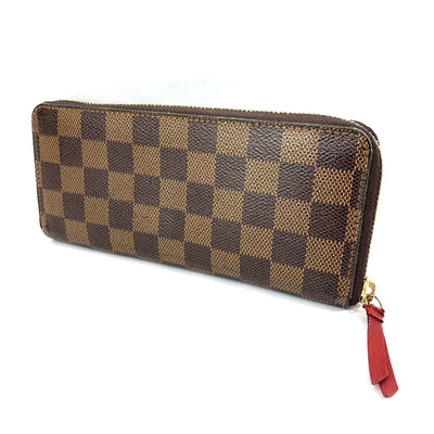 LOUIS VUITTON(ルイ・ヴィトン) ダミエ ポルトフォイユ・クレマンス N60534 ダミエエベヌキャンバス スリーズ  レディース 財布 【102052615001】
