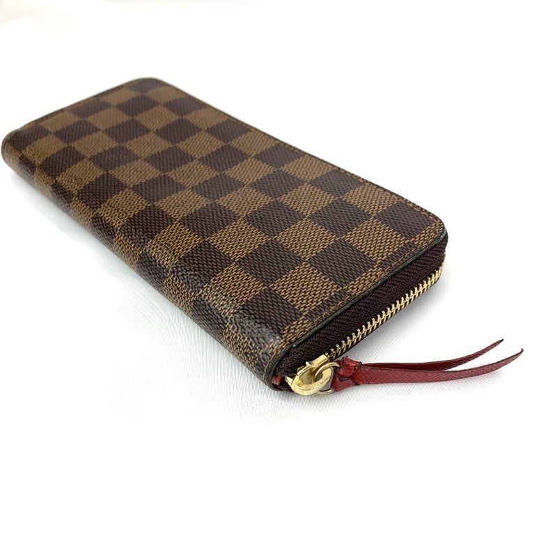 LOUIS VUITTON(ルイ・ヴィトン) ダミエ ポルトフォイユ・クレマンス N60534 ダミエエベヌキャンバス スリーズ  レディース 財布 【102052615001】